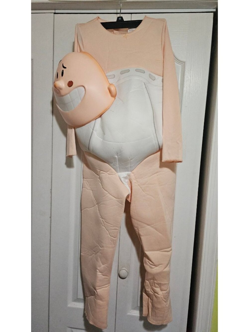 Captain Underpants Costume Boys 7-8 Mask Cape Padded Disguise Halloween READ